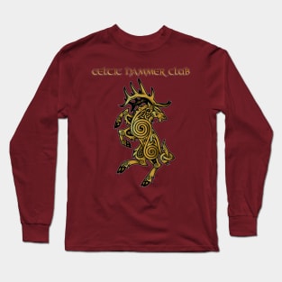 Celtic Elk Rampant Long Sleeve T-Shirt